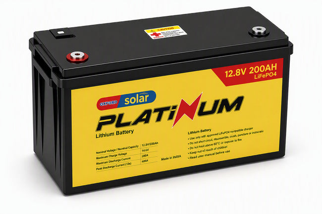 Chloride Solar Platinum 12V 200Ah LiFePO₄ Lithium Battery