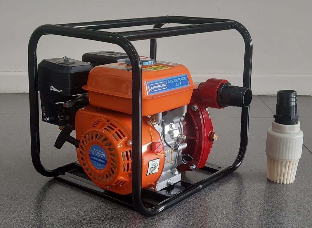 Astramilano AMP50ZPHP High Pressure Cast Iron Water Pump, 2 Inch, 8HP