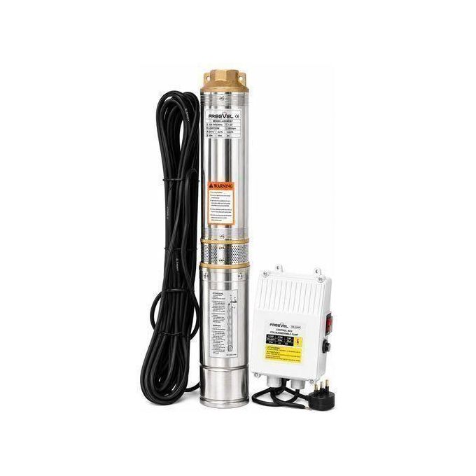 Freevel 4SDM3/7 0.5HP Deep Well Submersible Pump – 49m Head, 4.2m³/h