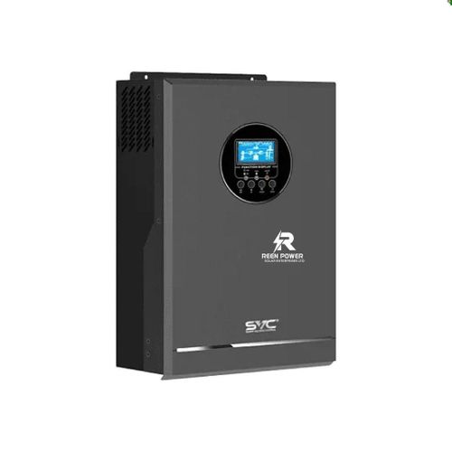 SVC 6kW 48V Hybrid Solar Inverter – 100A MPPT, Pure Sine Wave
