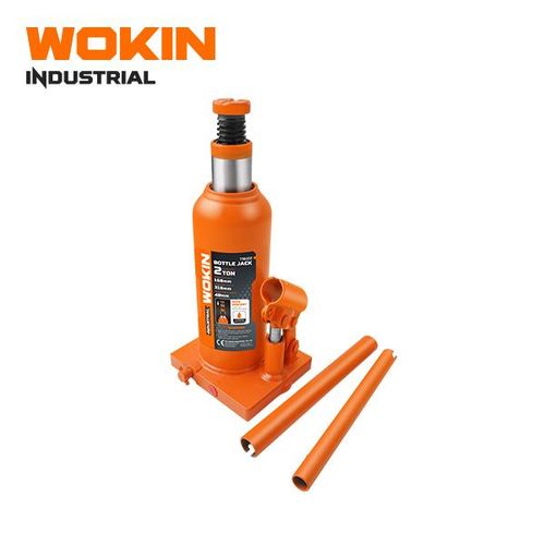 WOKIN 10-Ton Industrial Bottle Jack – Heavy-Duty Hydraulic Jack
