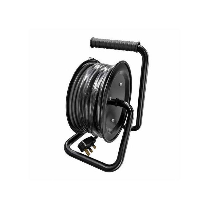 Powermate 50M 2.5mm² Heavy-Duty Extension Cable Reel – 100% Copper, Fused