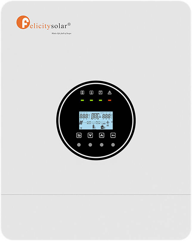 Felicity Solar IVEM6048 6kVA / 6kW 48V Hybrid Solar Inverter – 120A MPPT