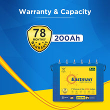 Eastman EM20060TT 200Ah 12V Tall Tubular Inverter Battery