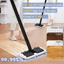 Toller 2000W 3.4L Multifunctional Steam Cleaner – 13-in-1 Portable Cleaning System