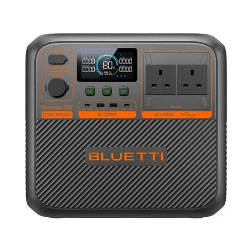 BLUETTI Premium 200 V2 Portable Power Station – 2,073.6Wh, 2700W LiFePO₄