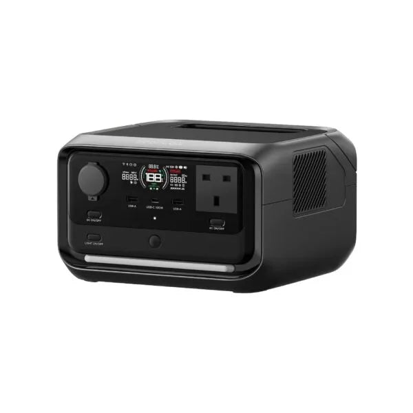 EcoFlow RIVER 3 Plus Portable Power Station – 286Wh, 600W LiFePO₄