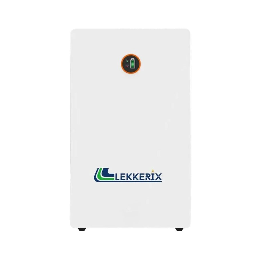 LEKKERIX LV-BAT-W10.24Da 10.24kWh Wall-Mounted LiFePO₄ Lithium Battery – 51.2V 200Ah