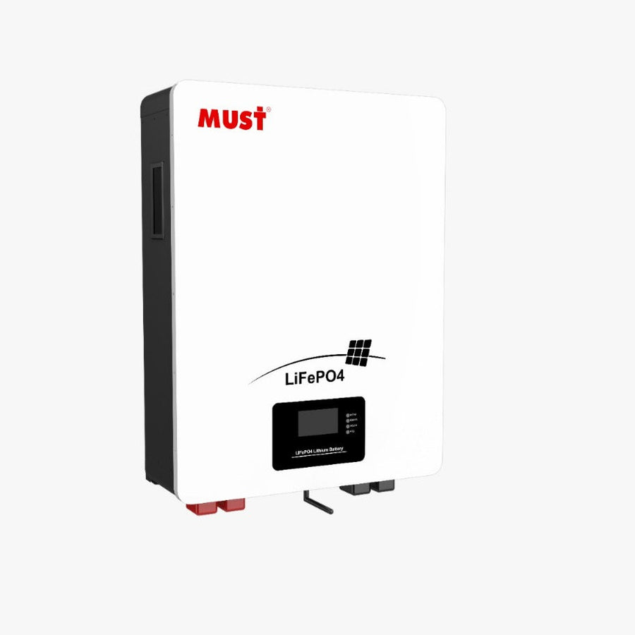 MUST 5.12kWh Lithium Battery – 51.2V 100Ah | 48V Solar System