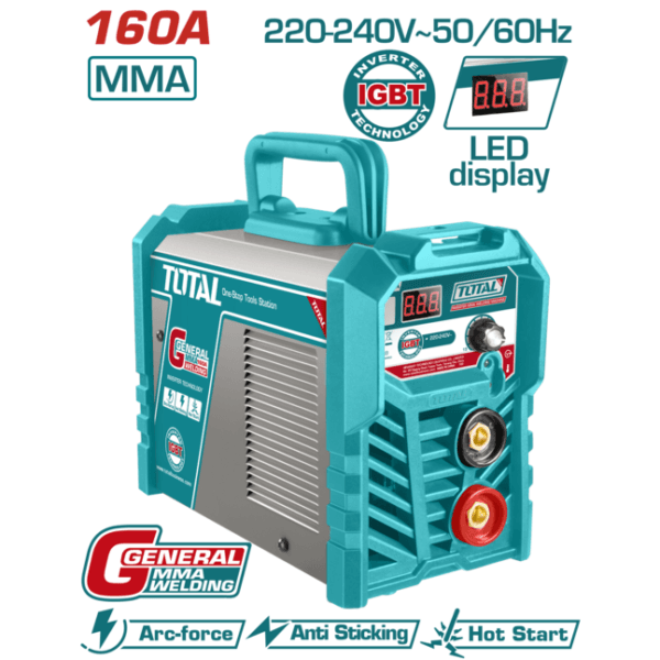 TOTAL 160A Inverter MMA Welding Machine – IGBT Technology