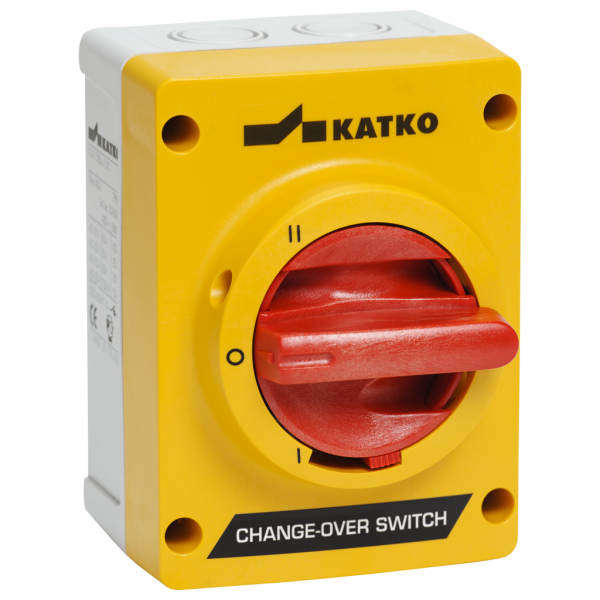 Katko 63A Manual Changeover Switch – I-0-II Power Transfer Switch