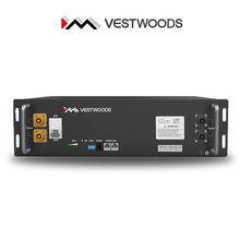 Vestwoods 5.12kWh 48V 100Ah LiFePO₄ Lithium Battery