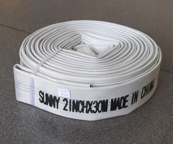 2-Inch Heavy-Duty Canvas Delivery Pipe – 30 Metre Roll