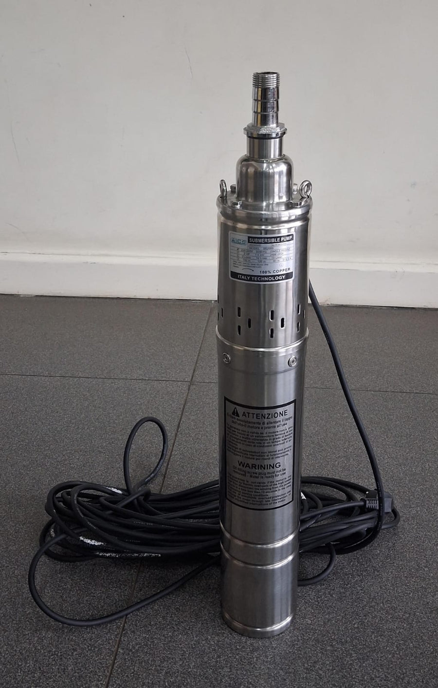 Aico Japan SS2000 2HP Deep Well Submersible Pump – 150m Head, 1-Inch Outlet