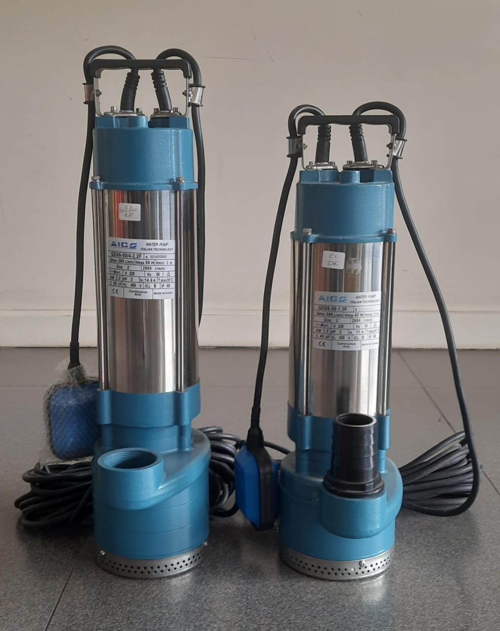Aico Japan QDX Shallow Submersible Pumps – 2HP & 3HP, 2-Inch