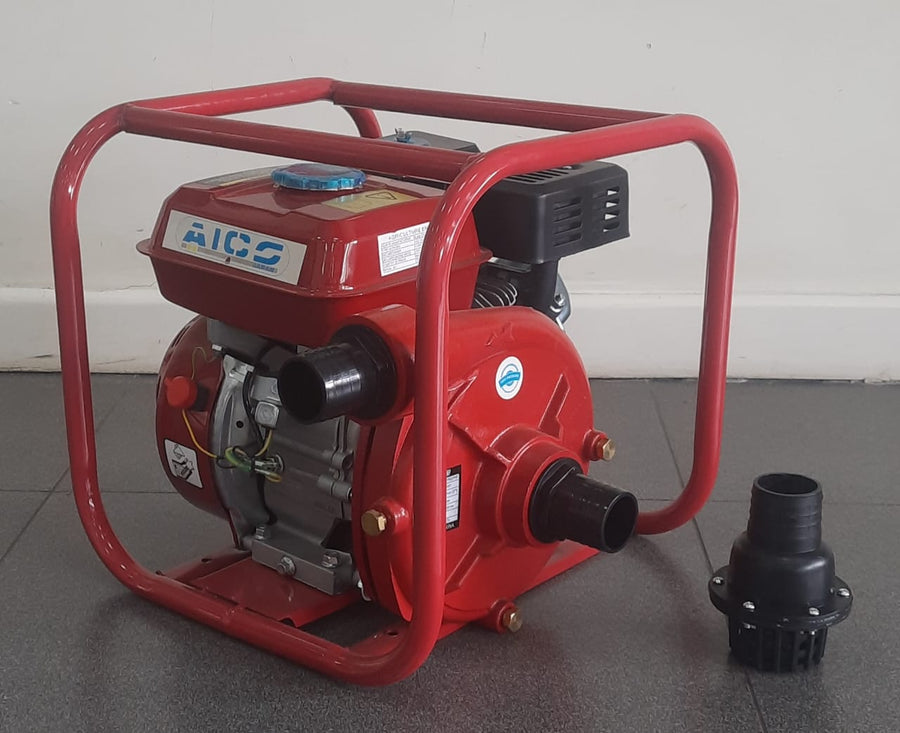 Aico Japan ACP50ZPHP 2-Inch High Pressure Cast Iron Water Pump, 8HP Engine