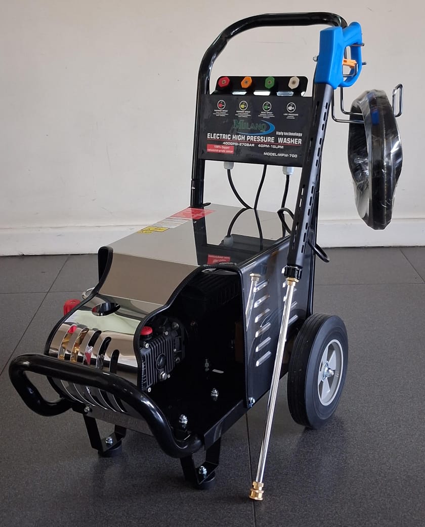 Milano Italia MPW700 4000 PSI Electric Pressure Washer – 3HP Motor