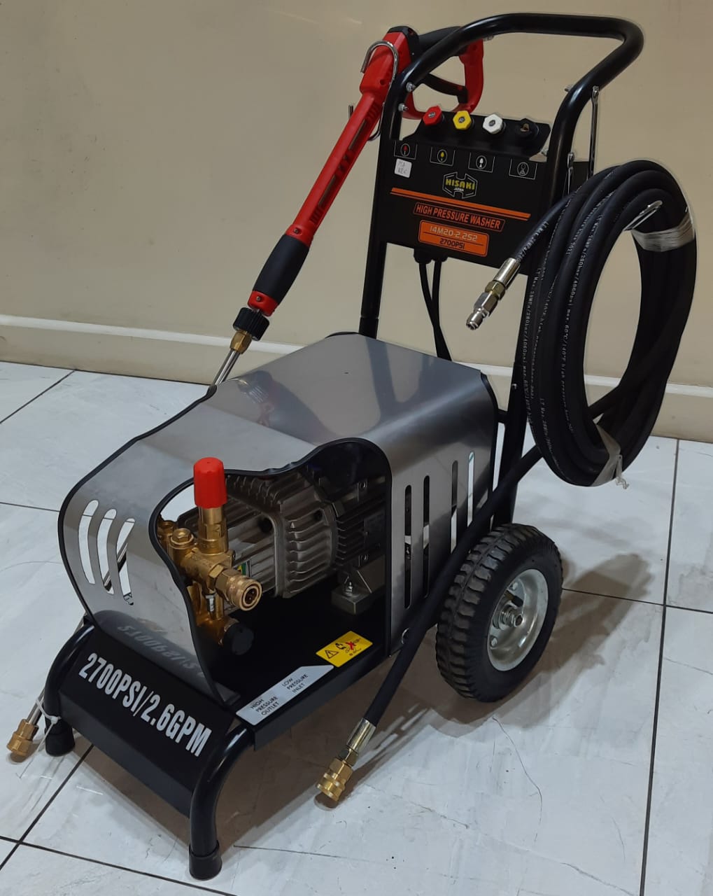 Hisaki Japan 14M20 2700 PSI Electric Pressure Washer – 3HP Single Phase