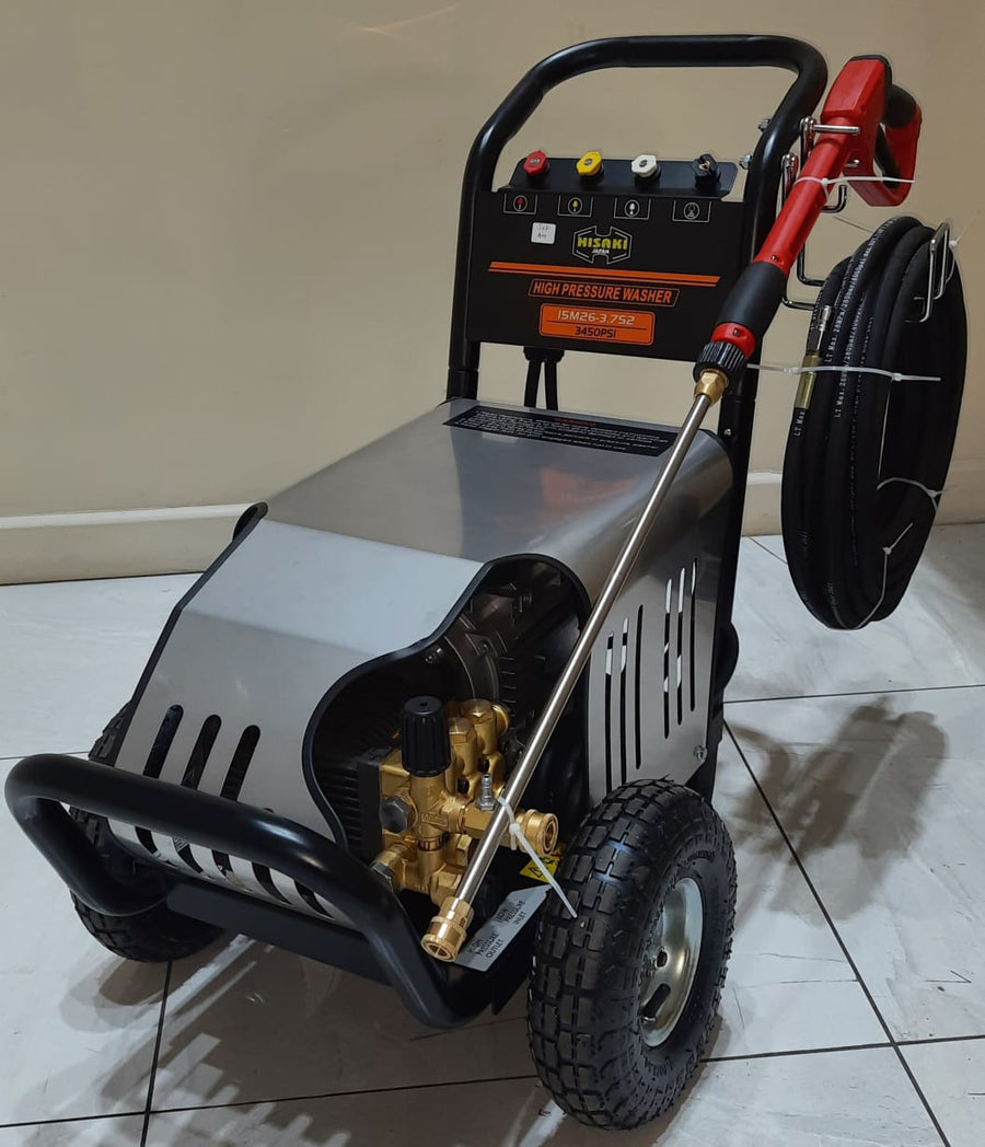Hisaki Japan 15M26 3450 PSI Electric Pressure Washer – 5HP Single Phase