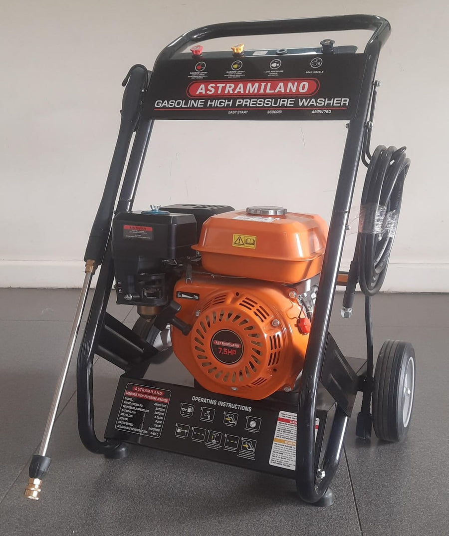 Astramilano AMPW750 3200 PSI Petrol Pressure Washer – 7.5HP Engine