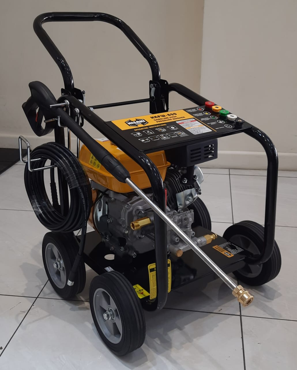 HKPW-800 Hisaki Japan Petrol Pressure Washer – 3400PSI, 8.0HP Engine
