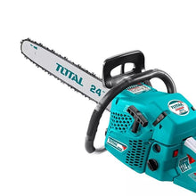 TOTAL TG5602411 62CC Petrol Chainsaw – 24" Bar, 2.4kW