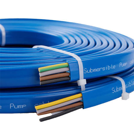 1.5mm² 4-Core Flat Submersible Pump Cable